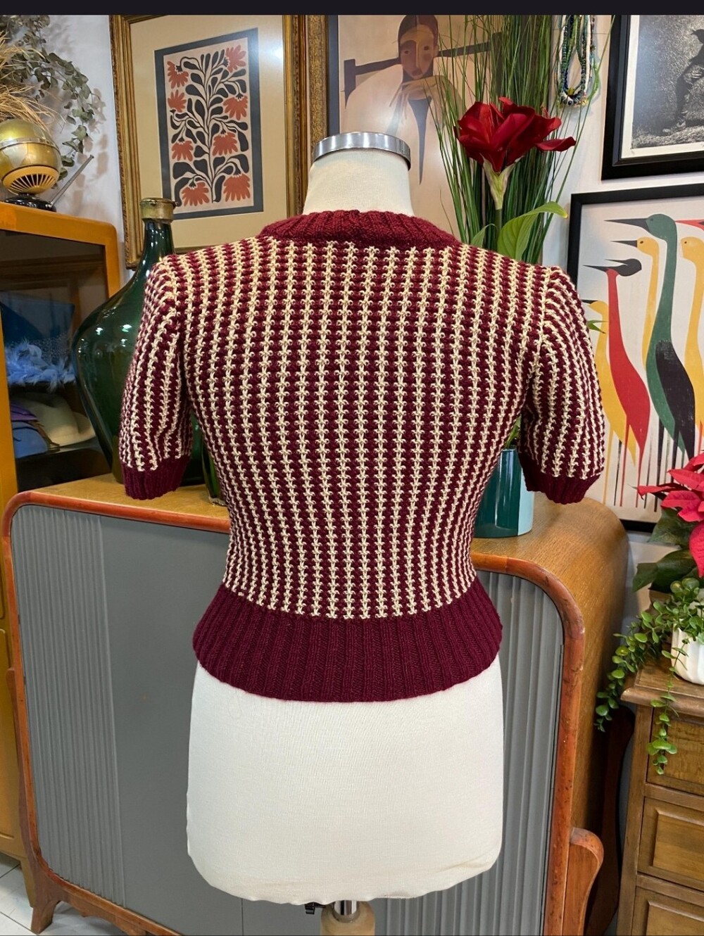 1940s Reproduction Sweater - Picture 5 of 9